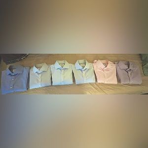 Charles Tyrwhitt Mens Dress Shirts size 14.5/32 Super Slim Fit 6 for $70